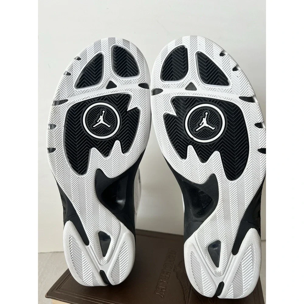 Nike Air Jordan New School White Black 469955-103 Mens 10.5 New No Box 2011 - Picture 3 of 16